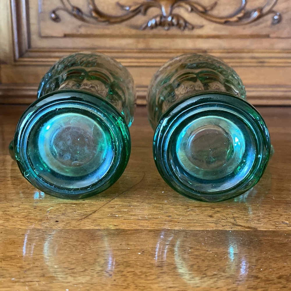 Coca~Cola Libby Green Glass Mug - Picture 5 of 7